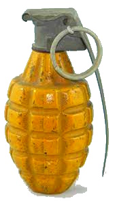 MK-2 Fragmentation Hand Grenade