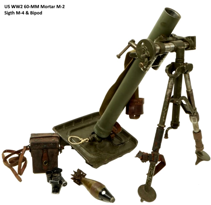US 60-MM M-2 Mortar