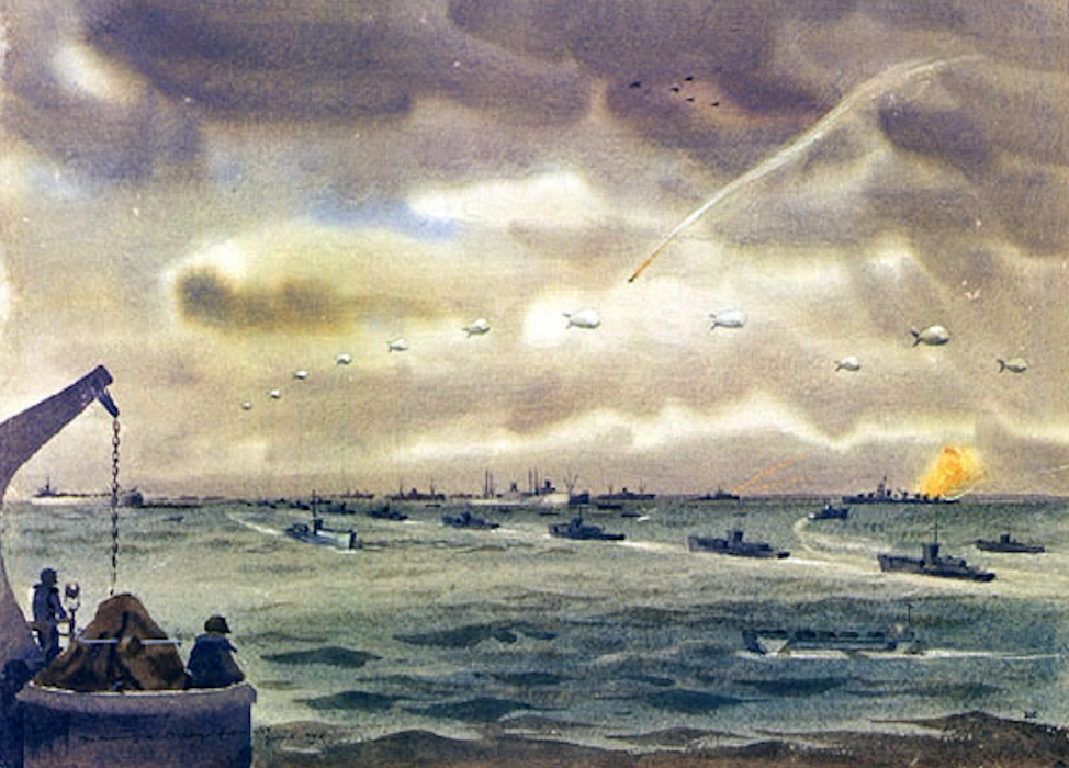 Watercolor, June 1944