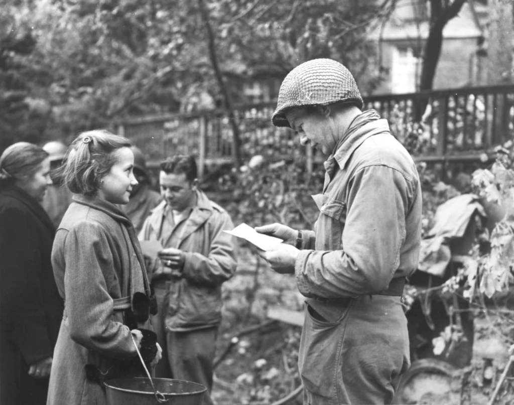 Document of the Monschau Civilians under Control 1944