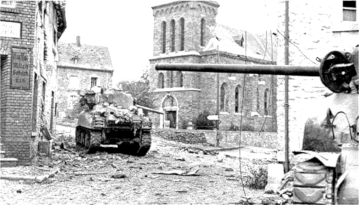 During mid-September, the U.S. First Army began launching attacks up the Aachen-Stolberg corridor in the hopes of capturing the heavily fortified border city of Aachen During mid-September, the U.S. First Army began launching attacks up the Aachen-Stolberg corridor in the hopes of capturing the heavily fortified border city of Aachen