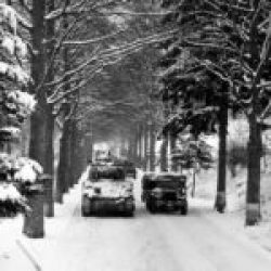 750-TB M-4 Sherman – Road to or from Basse Bodeux Belgium – January 1945