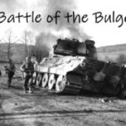 WWII BATTLE OF THE BULGE