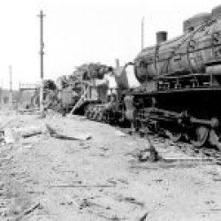 Destroyed Bridges & German Train-Vire