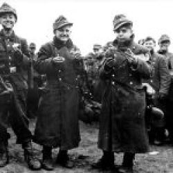 German Youth Soldiers Captured by 6th Armored Division US Army 1945