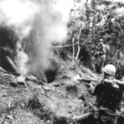 M-2 Flamethrower in Action – Operation Iceberg – Okinawa – April 1945