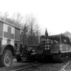 M-29 Weasel Medic Evacuation – Germany 1945