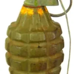 MK-2A1 Fragmentation Hand Grenade WW-2 (OD later War Production)