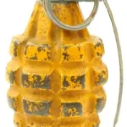 MK-2A1 Fregmentation Hand Grenade (early paint)