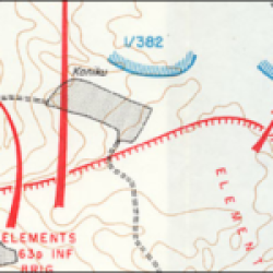Map Kakazu Ridge April 12 1945