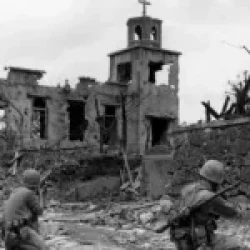 Okinawa May 1945 the hunt for Jap Snipers – (USMC)