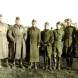 WW-1, Early 1918, Bourge, France US Tank School