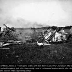 french-plane-brought-down-the-pilot-is-burning-with-his-mach